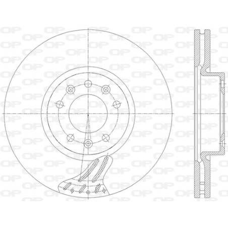 Jeu de 2 disques de frein...