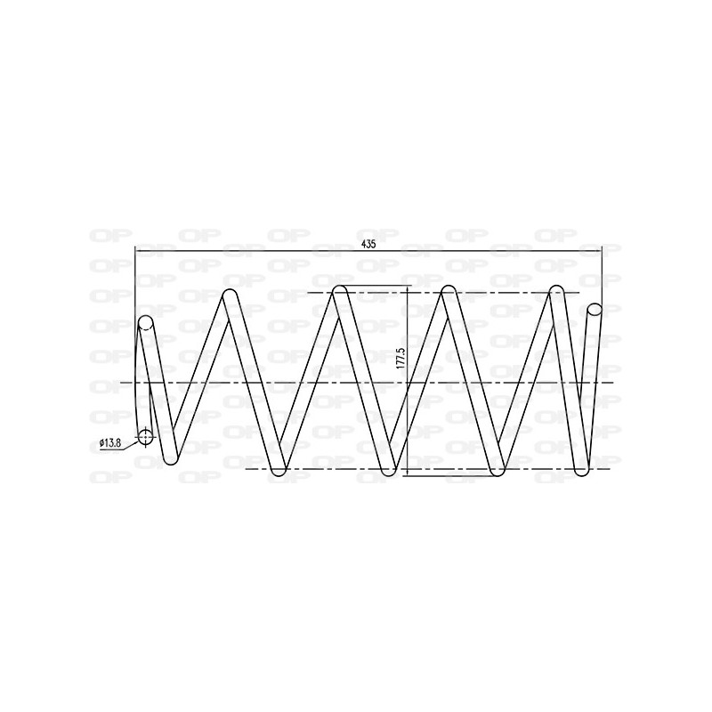Ressort d'amortisseur OPEN PARTS