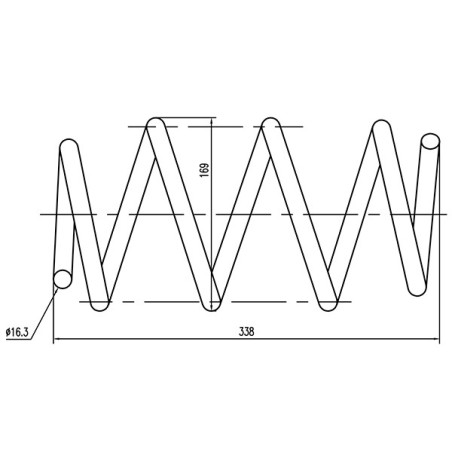 Ressort d'amortisseur OPEN PARTS