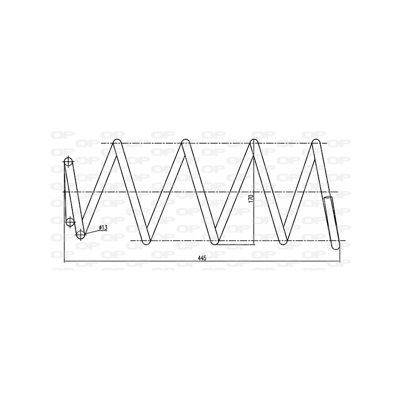 Ressort d'amortisseur OPEN PARTS