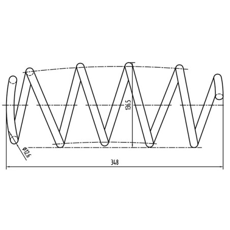 Ressort d'amortisseur OPEN PARTS