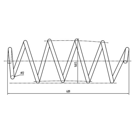 Ressort d'amortisseur OPEN PARTS