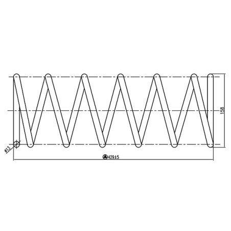 Ressort d'amortisseur OPEN PARTS