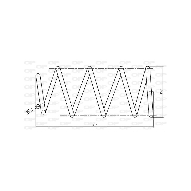 Ressort d'amortisseur OPEN PARTS