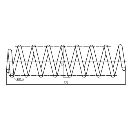 Ressort d'amortisseur OPEN PARTS