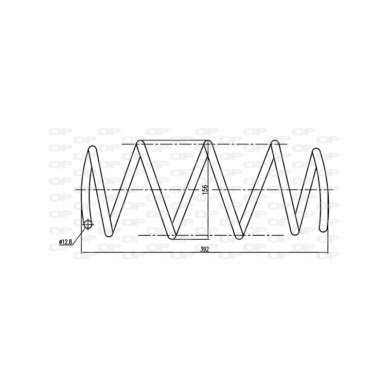 Ressort d'amortisseur OPEN PARTS