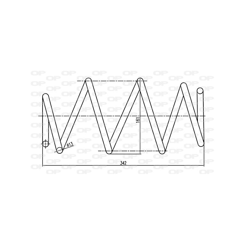 Ressort d'amortisseur OPEN PARTS