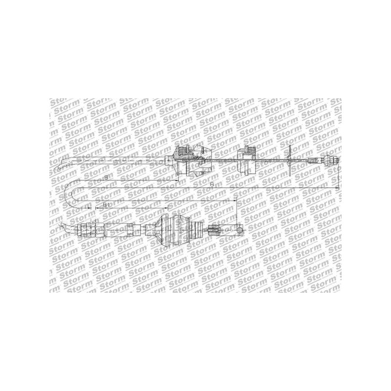 Cable d'embrayage STORM