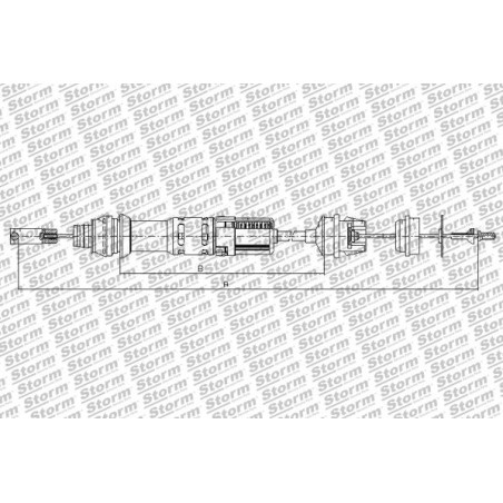Cable d'embrayage STORM