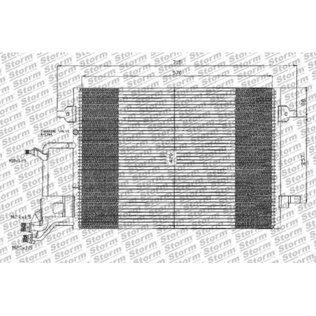 Condenseur de climatisation...