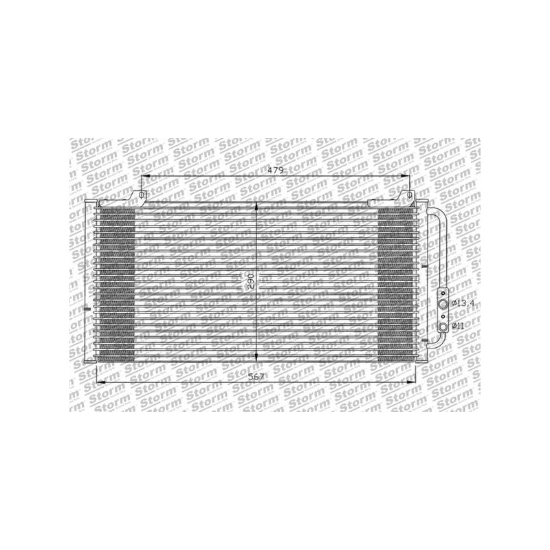 Condenseur de climatisation STORM
