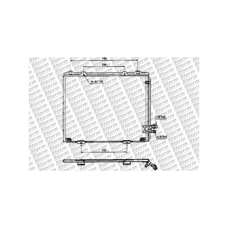 Condenseur de climatisation STORM