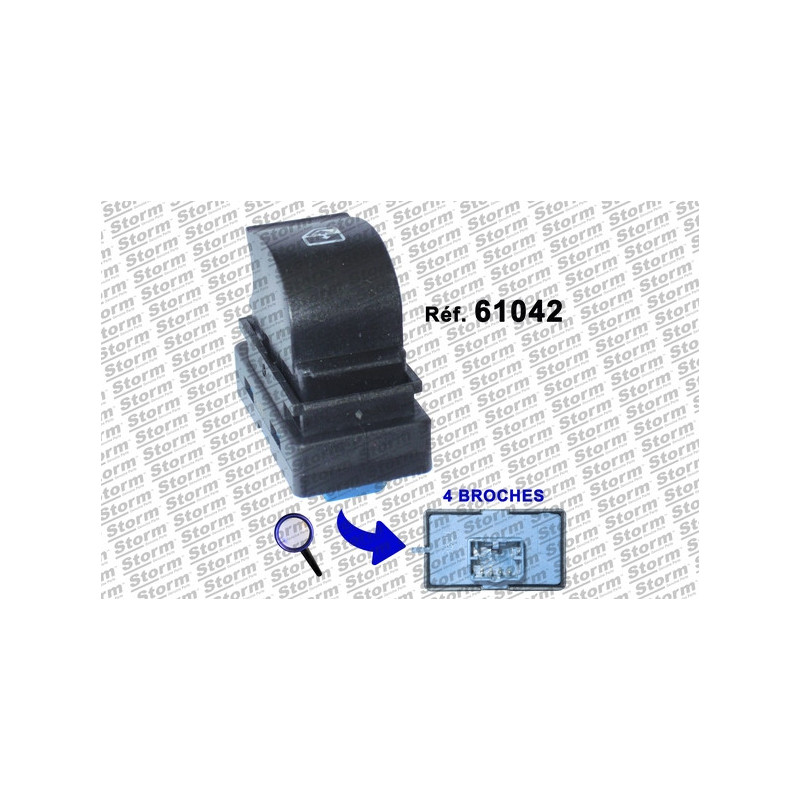 Interrupteur de vitres électriques STORM
