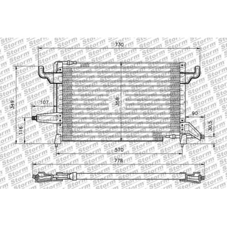 Condenseur de climatisation...