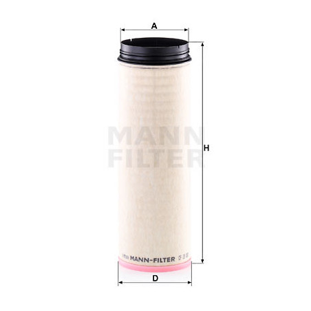 Filtre à air secondaire MANN-FILTER