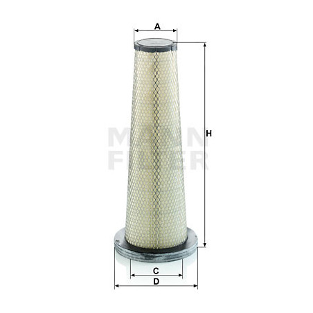 Filtre à air secondaire MANN-FILTER