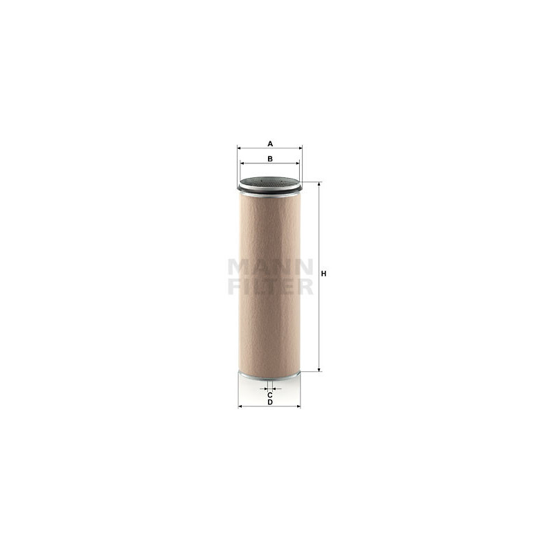 Filtre à air secondaire MANN-FILTER