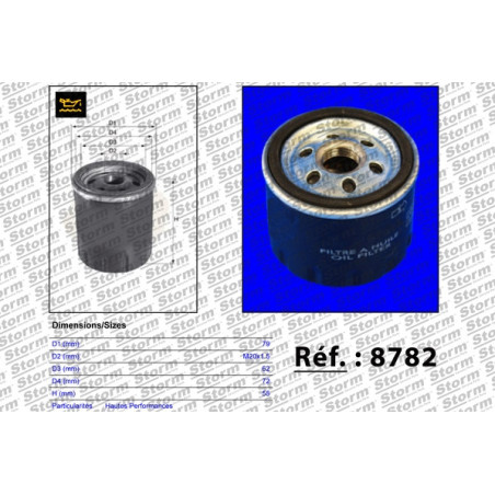 Filtre à huile STORM