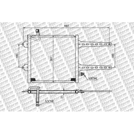 Condenseur de climatisation...