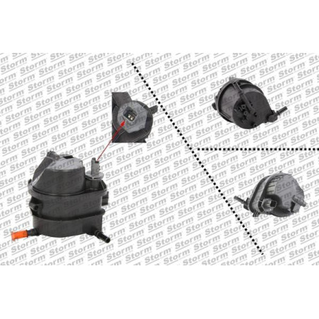 Boîtier (filtre de carburant) STORM