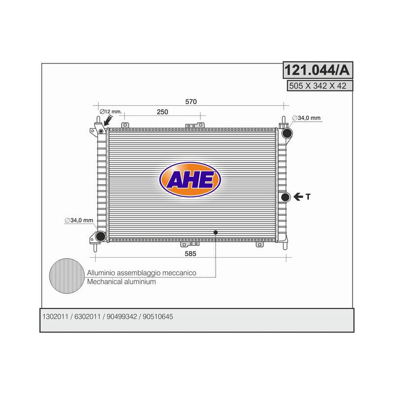 Radiateur AHE