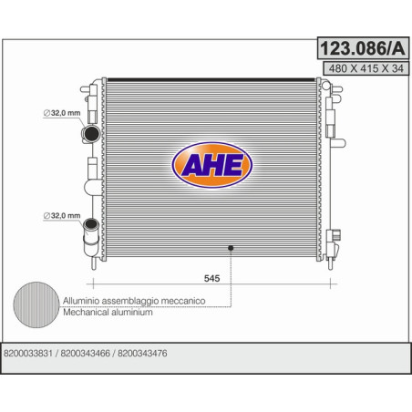 Radiateur AHE