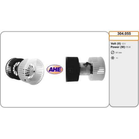 Pulseur d'air habitacle AHE