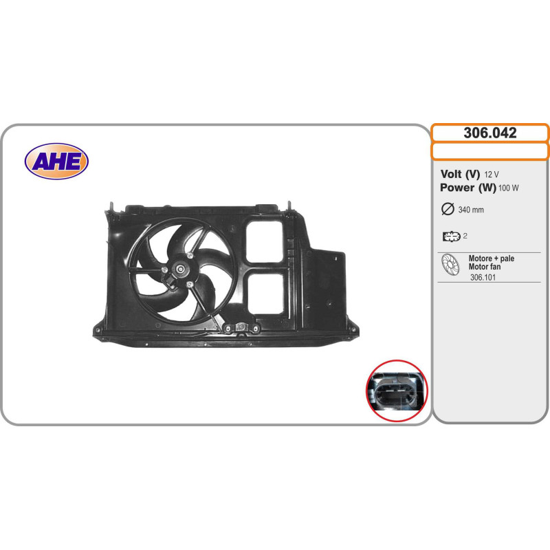 Ventilateur (refroidissement moteur) AHE