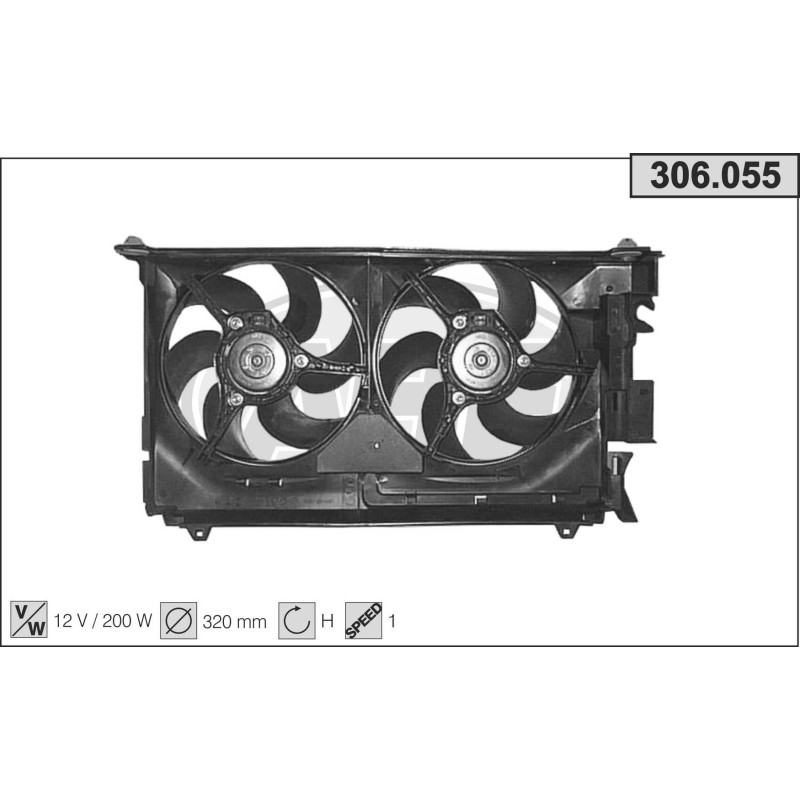 Ventilateur (refroidissement moteur) AHE