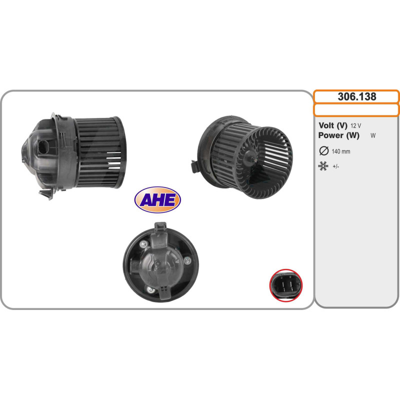 Pulseur d'air habitacle AHE