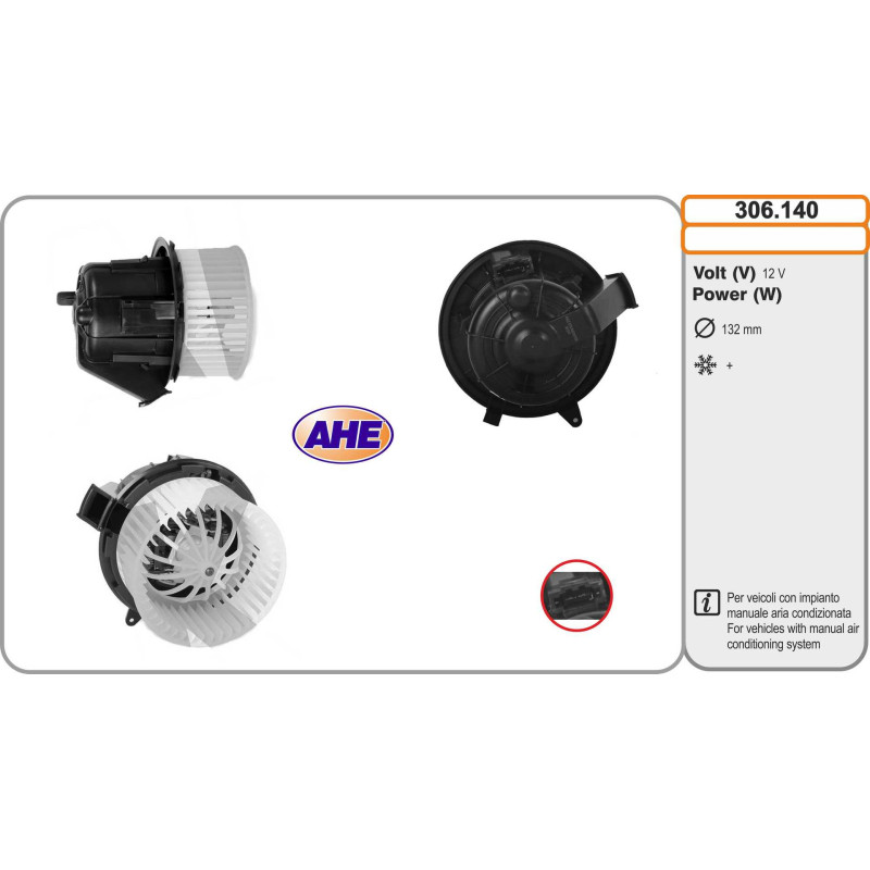 Pulseur d'air habitacle AHE