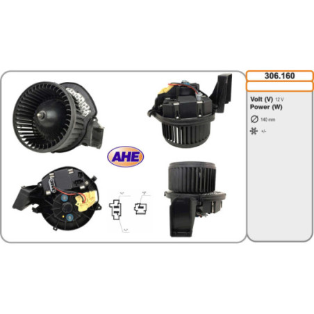 Pulseur d'air habitacle AHE