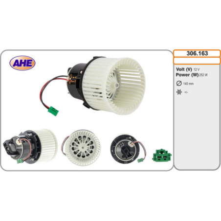 Pulseur d'air habitacle AHE