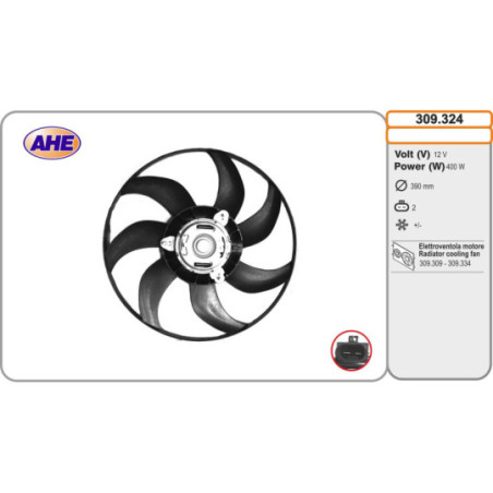 Ventilateur (refroidissement moteur) AHE