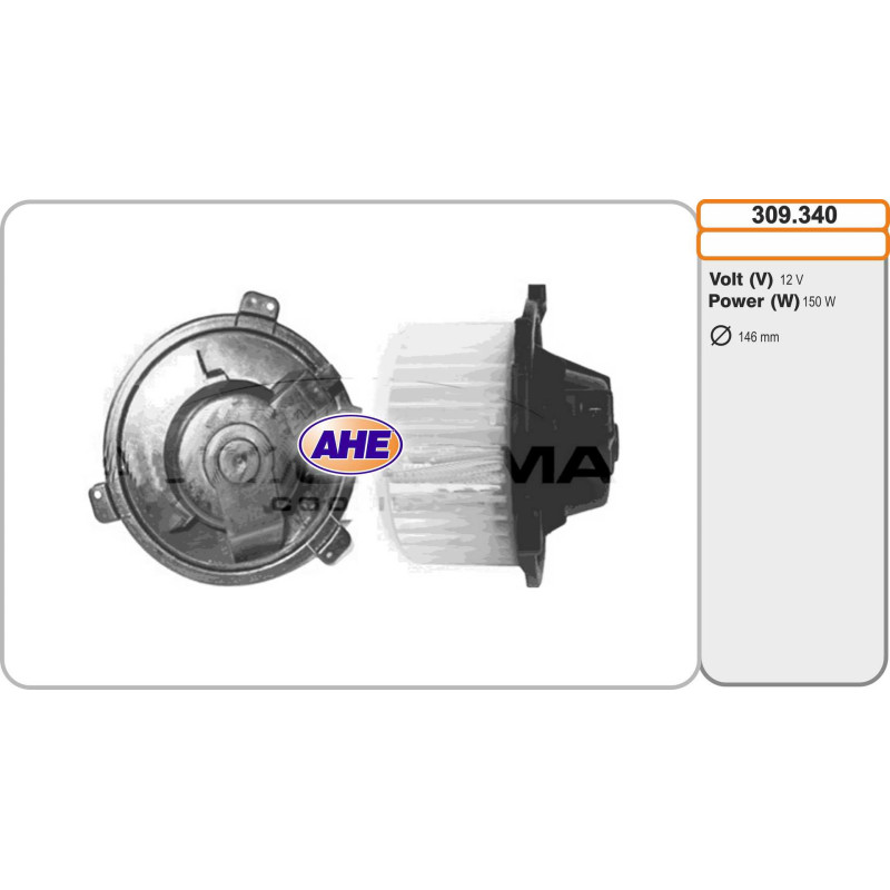 Pulseur d'air habitacle AHE