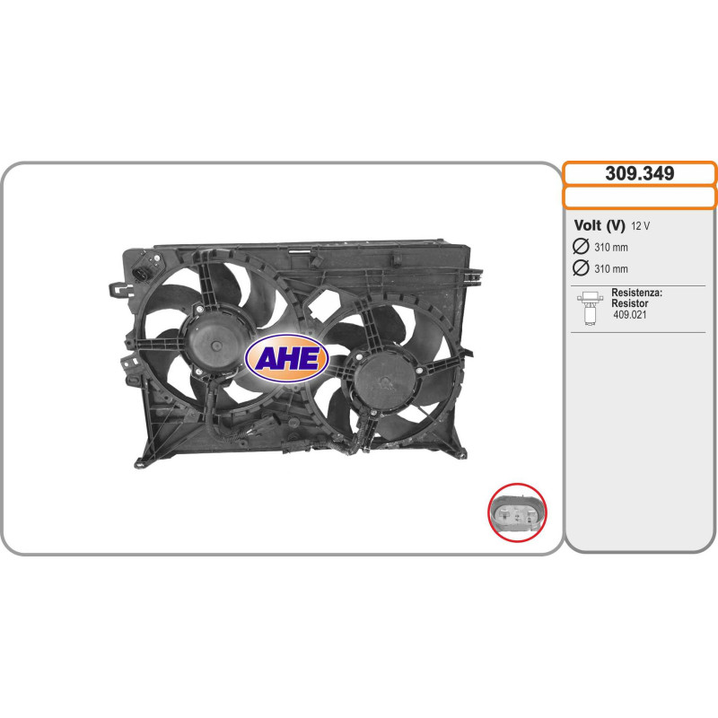 Ventilateur (refroidissement moteur) AHE
