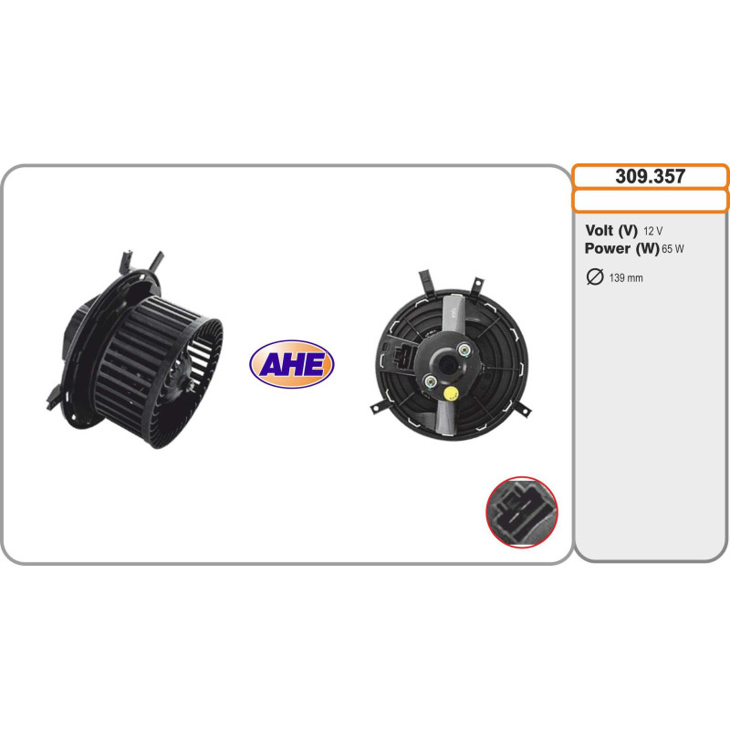 Pulseur d'air habitacle AHE