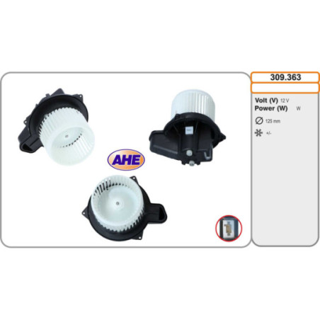 Pulseur d'air habitacle AHE