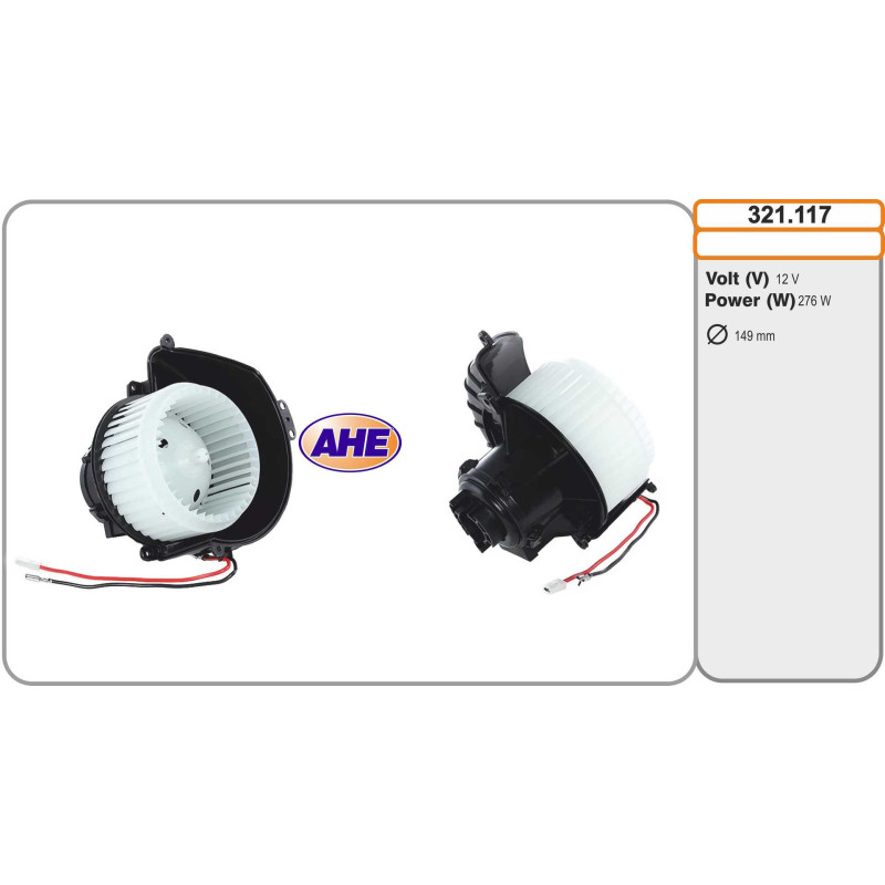 Pulseur d'air habitacle AHE