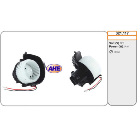 Pulseur d'air habitacle AHE