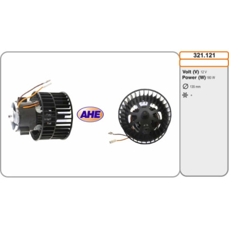 Pulseur d'air habitacle AHE