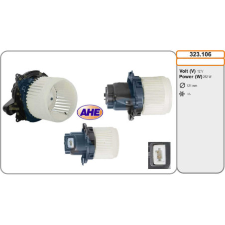 Pulseur d'air habitacle AHE