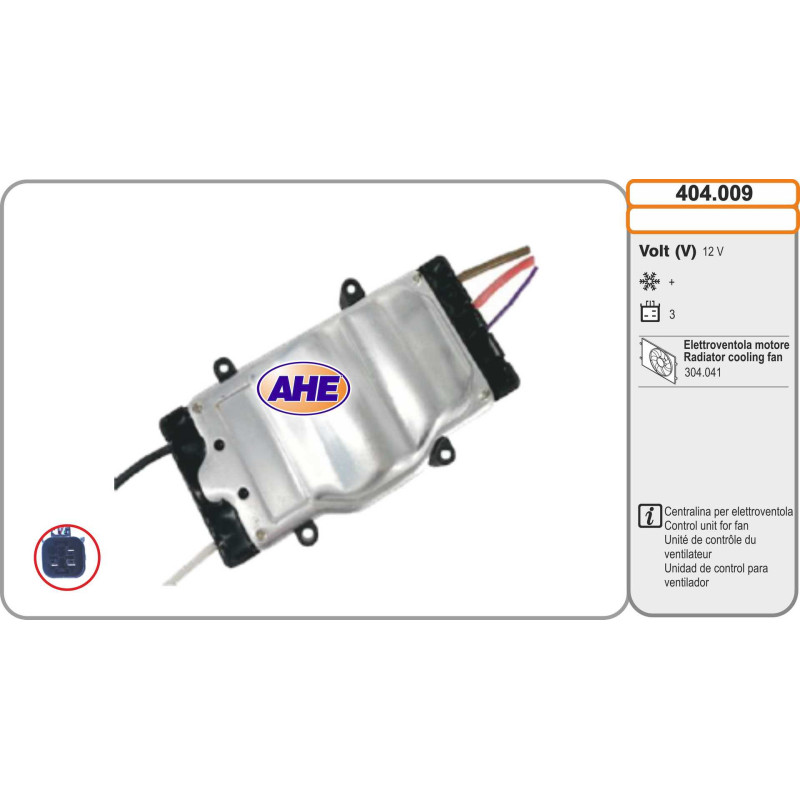Commande (ventilateur électrique (refroidissement du moteur)) AHE