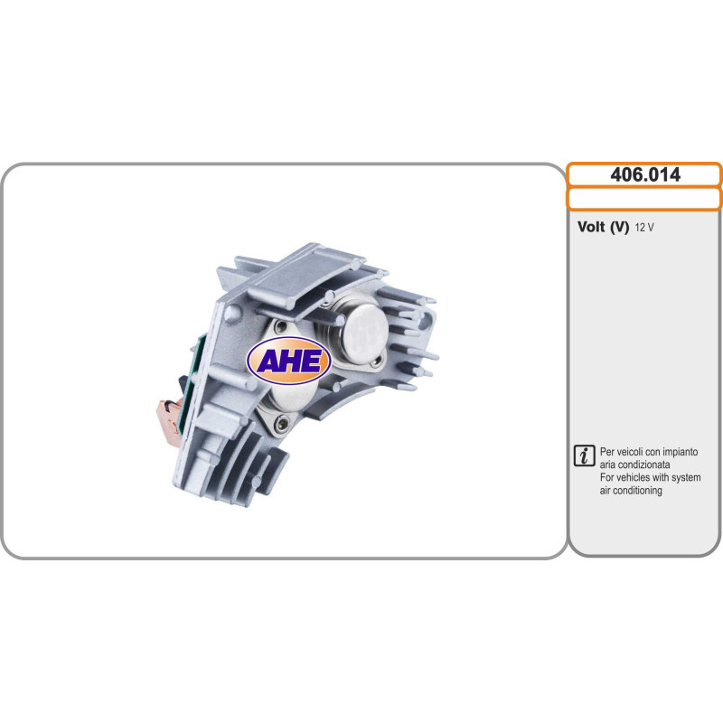 Commande (ventilateur électrique (refroidissement du moteur)) AHE