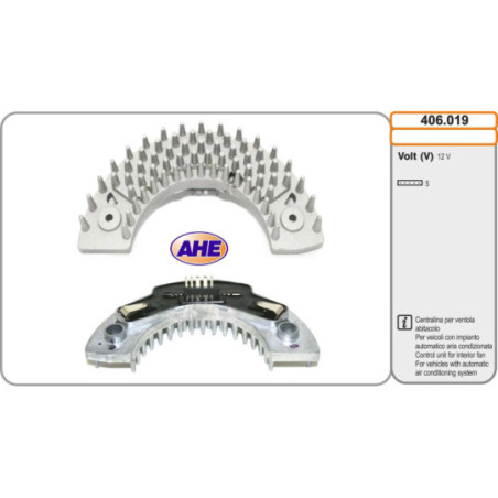 Commande (ventilateur électrique (refroidissement du moteur)) AHE