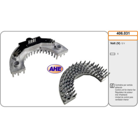 Commande (ventilateur électrique (refroidissement du moteur)) AHE