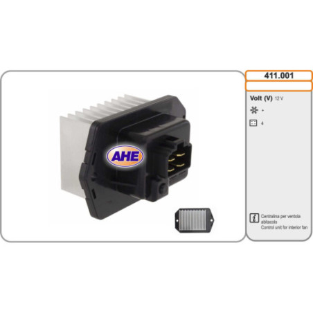 Commande (ventilateur électrique (refroidissement du moteur)) AHE