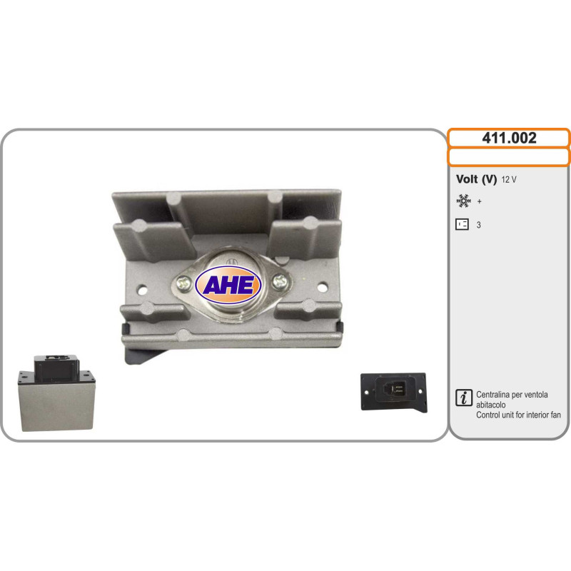 Commande (ventilateur électrique (refroidissement du moteur)) AHE