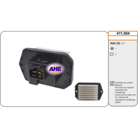 Commande (ventilateur électrique (refroidissement du moteur)) AHE