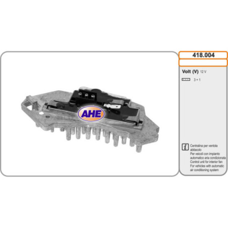 Commande (ventilateur électrique (refroidissement du moteur)) AHE